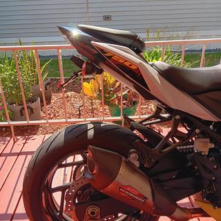 Yoshimura AT2 Slip-On Exhaust Kawasaki Ninja 400 / 500 / Z400