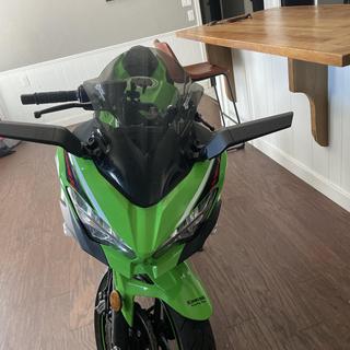 Zero Gravity Double Bubble Windscreen Kawasaki Ninja 400