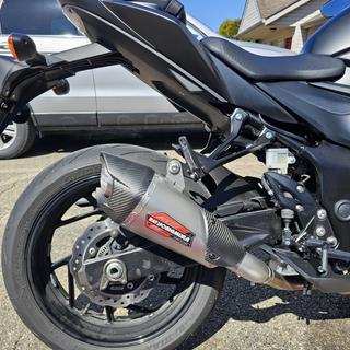 なむ Yoshimura AT2 Street Slip-On Exhaust Kawasaki Ninja ZX-4R