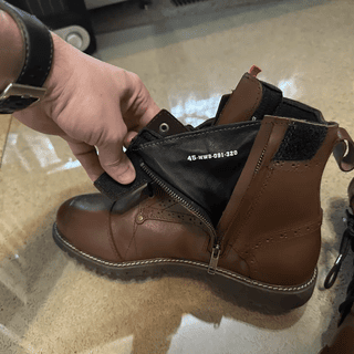 Merlin Derby Brogue D3O WP Boots - Cycle Gear