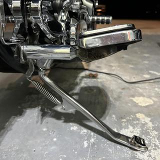 Harley Softail Chrome Arlen Ness Lowered Kickstand For