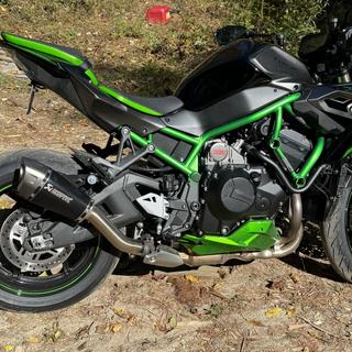 バロッコ Akrapovic Slip-On Exhaust Kawasaki ZX6R / ZX636 2009-2025