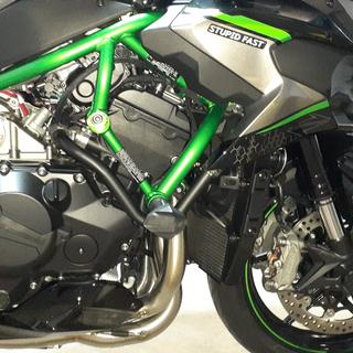 Akrapovic Exhaust Headers Kawasaki Z H2 / SE - Cycle Gear