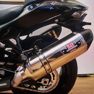 カヨ　R735 他 Yoshimura Race Dual R-77 Slip-On Exhaust for ZX14 08-11