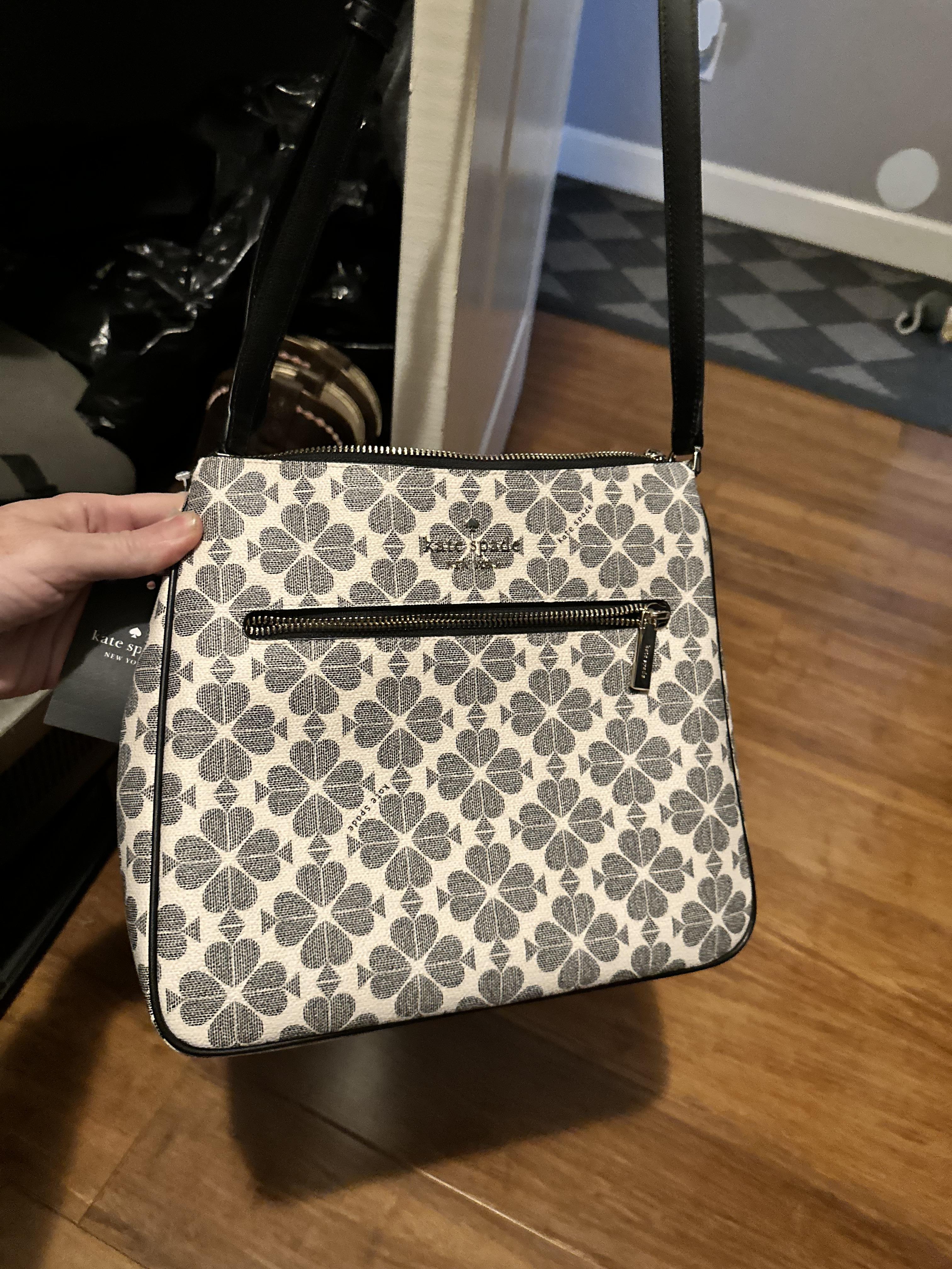 Signature Spade Flower Large Swingpack Crossbody | Kate Spade Outlet