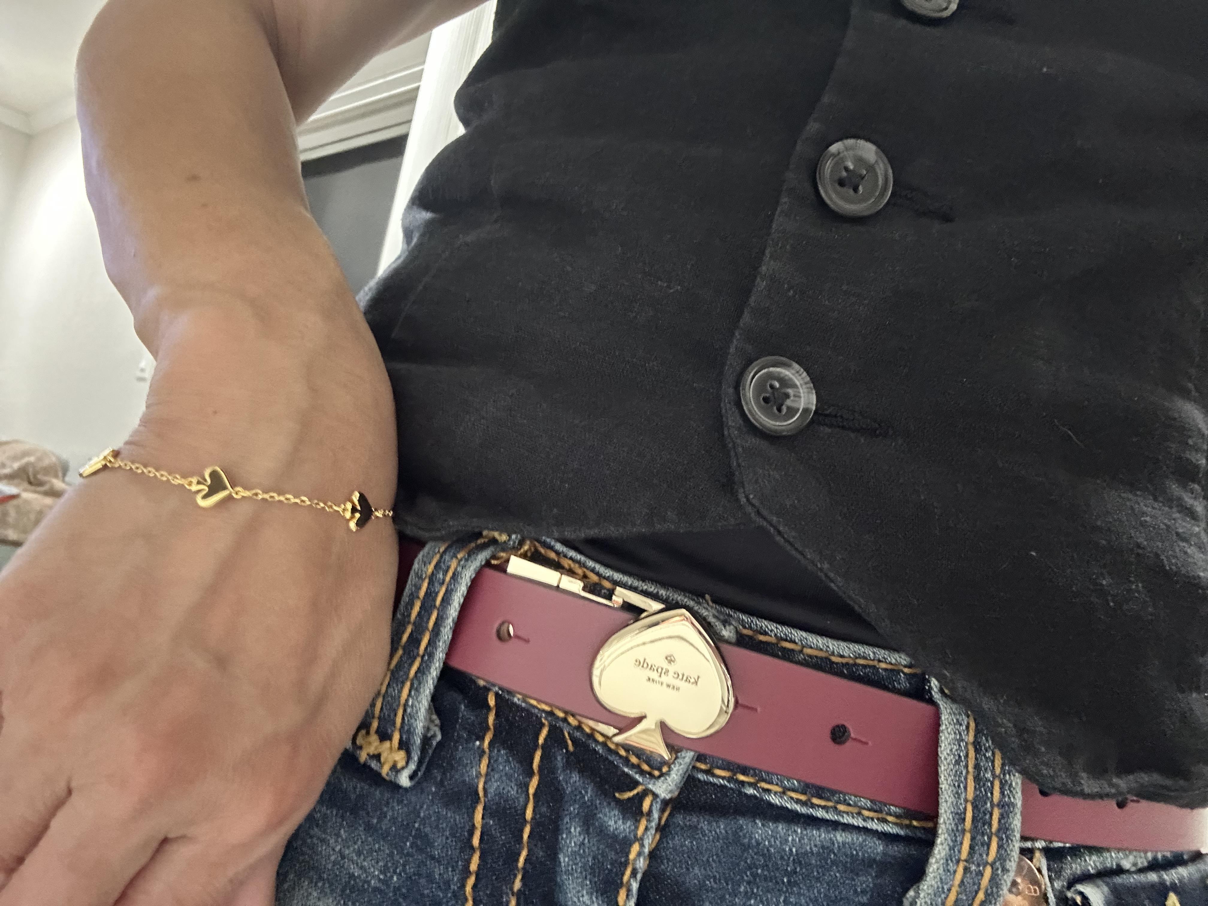 Spot The Spade Metal Scatter Bracelet | Kate Spade Outlet