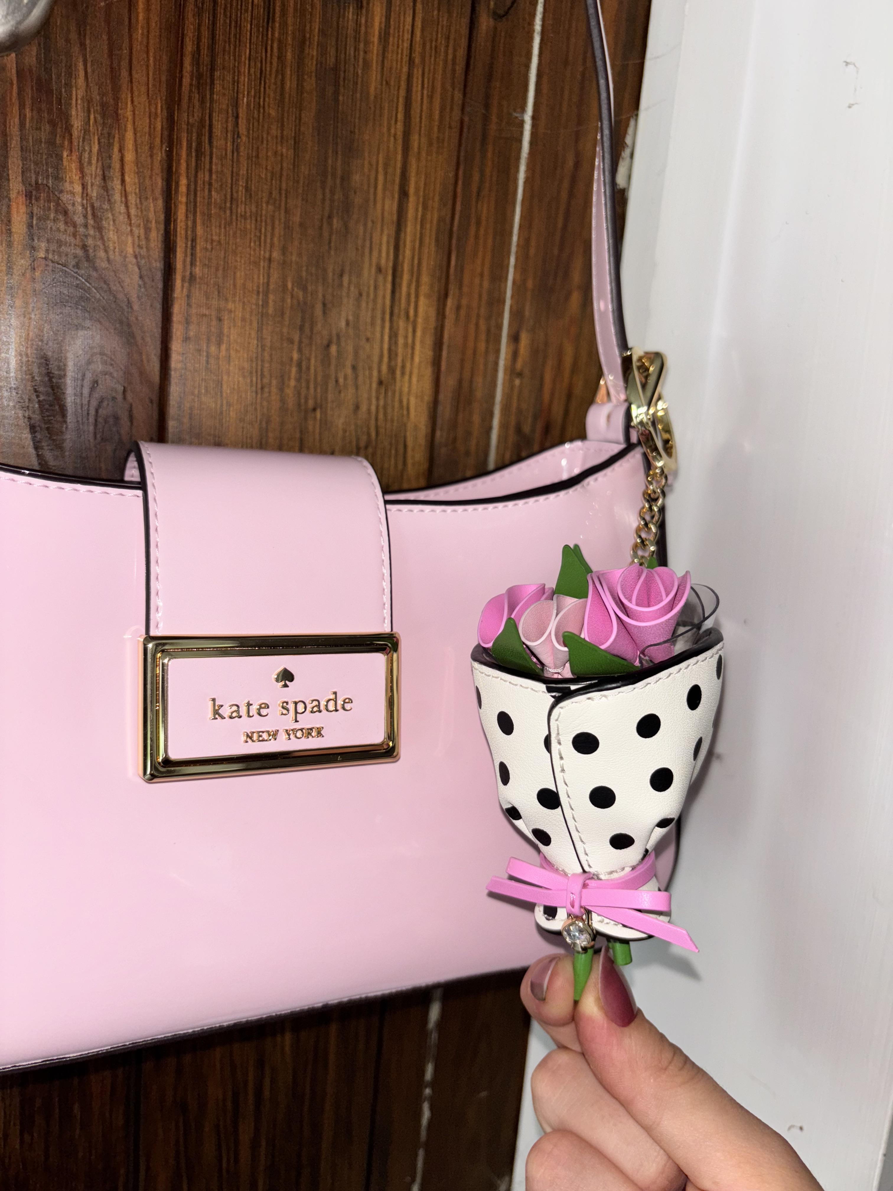 キーホルダー・キーリング Kate Spade KK974 Flora Flower Keychain s-l1200.jpg