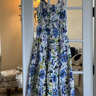 kate spade tangier floral fit and flare dress Cutout Split Flare Sleeve One-Shoulder Dress – Larae Styles BOUTIQUE main image 1