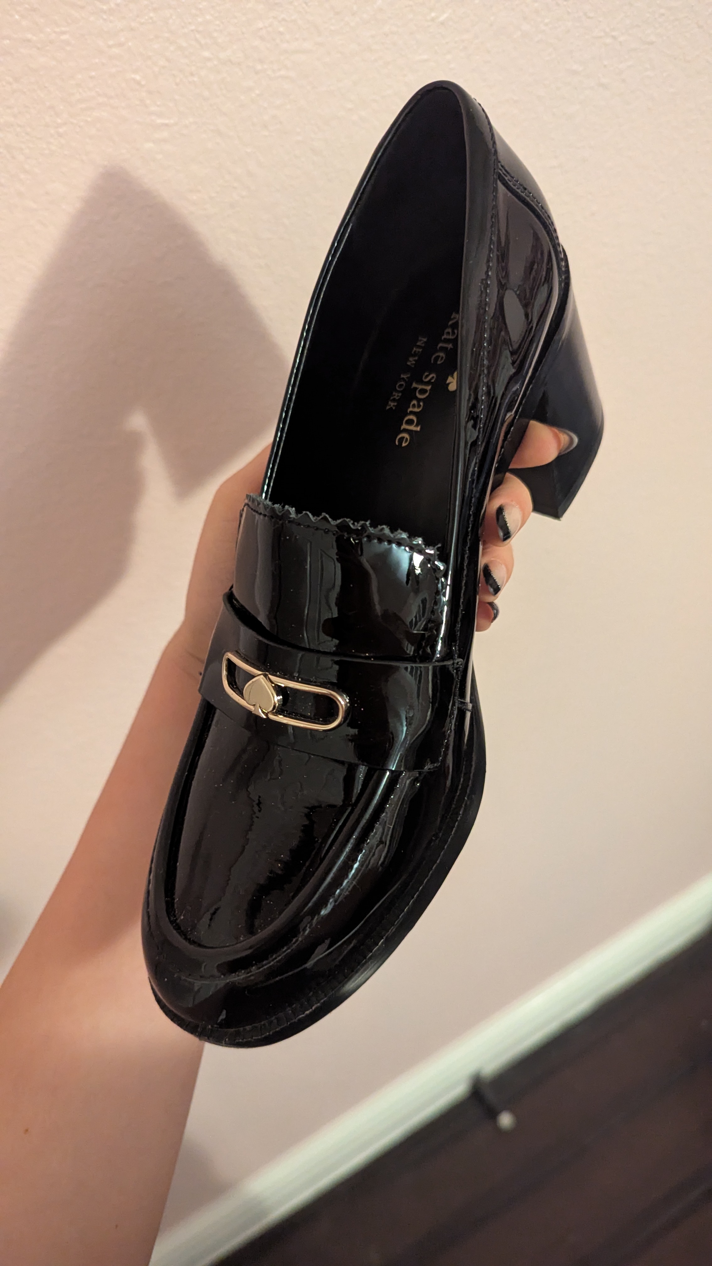 Hallie Heeled Loafer | Kate Spade Outlet
