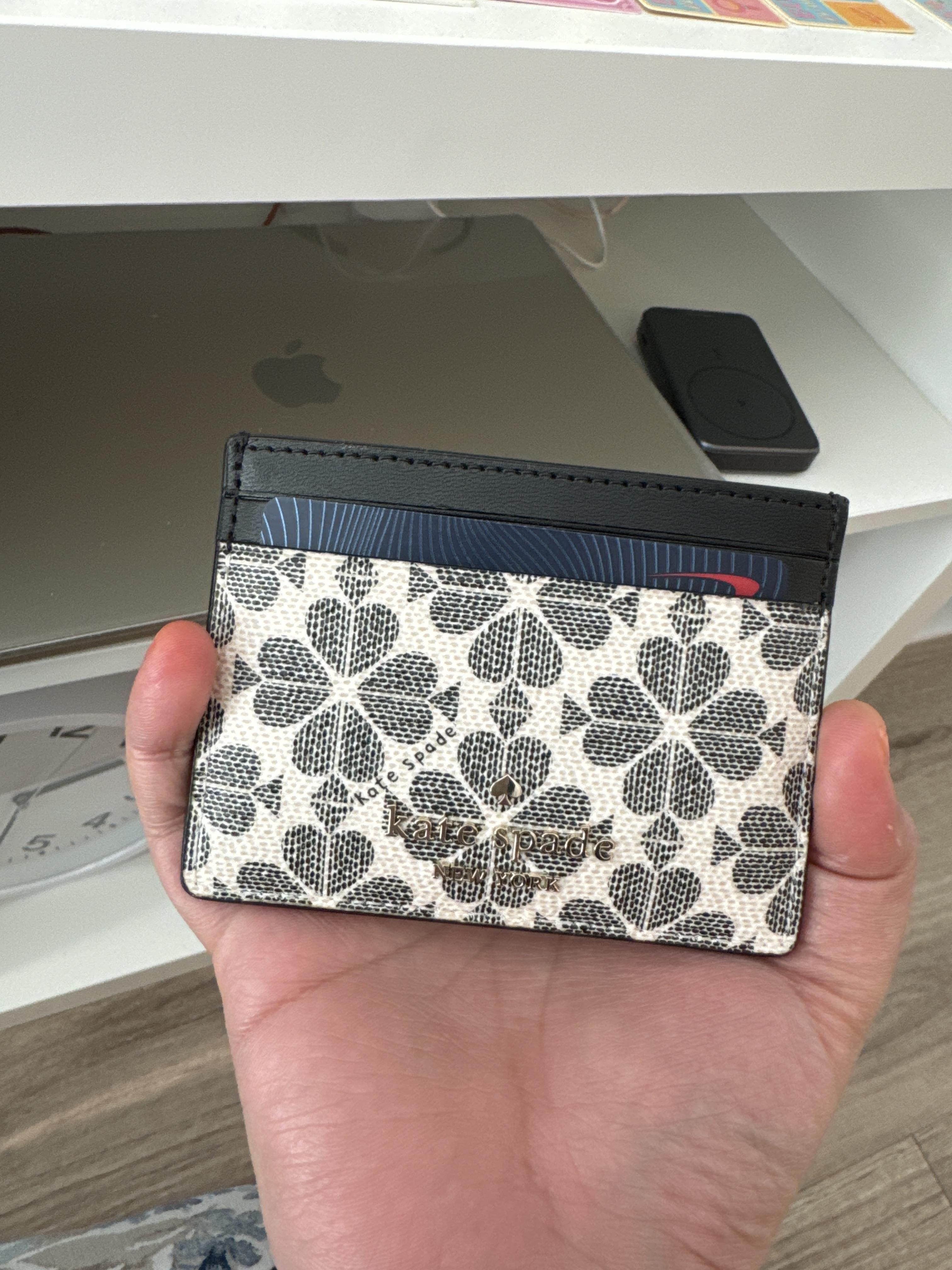 Spade Flower Small Slim Card Holder | Kate Spade Outlet