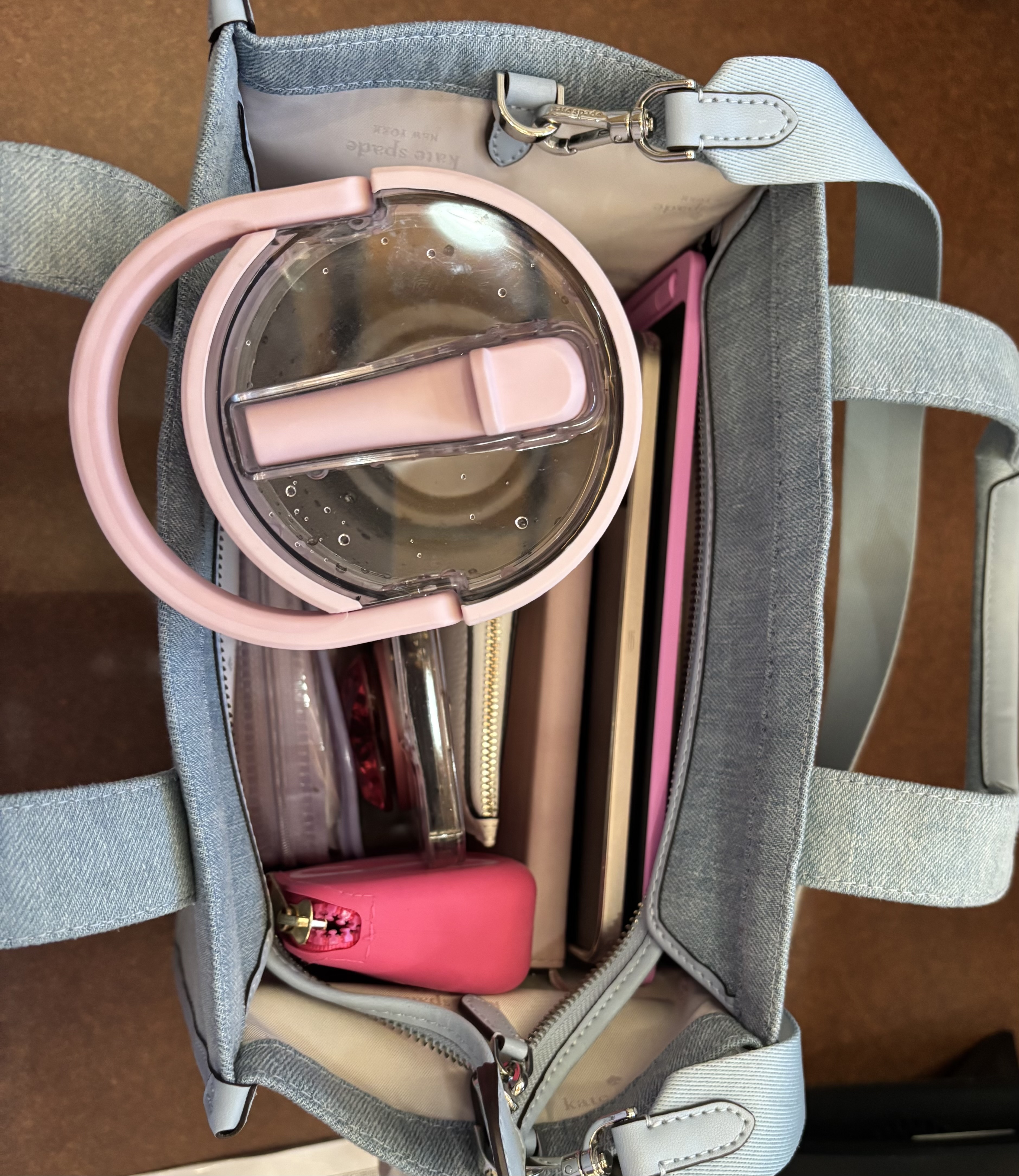 Kip Denim Small Tote | Kate Spade Outlet