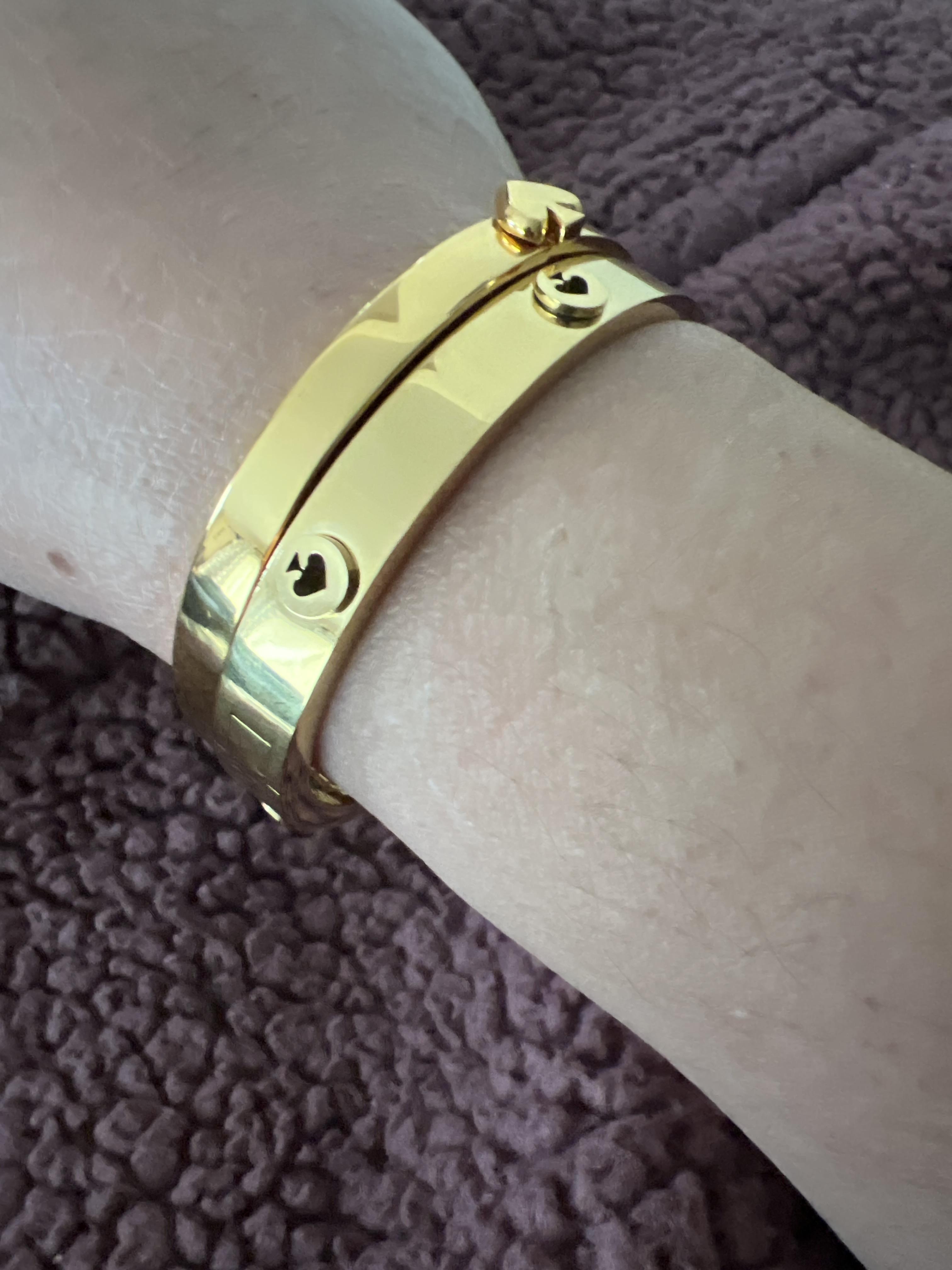 kate spade Gold Thin Round Bangle Thin Kate Spade NY  main image 3