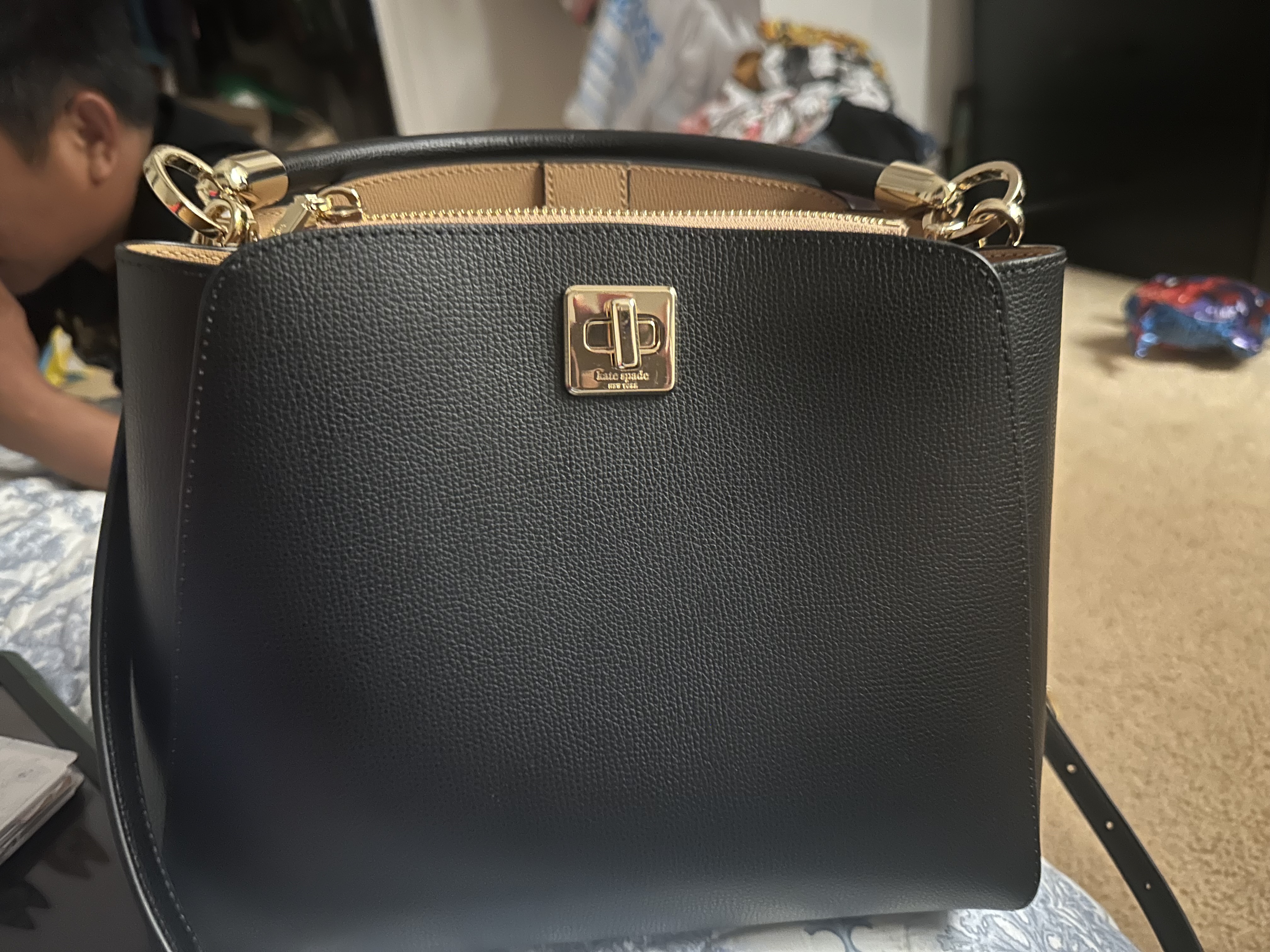 Phoebe Medium Top Handle Satchel Bag | Kate Spade Outlet