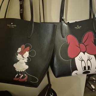 kate spade Disney トートバッグ リバーシブル ミニー Disney X Kate Spade New York Reversible Minnie Large Tote | Kate