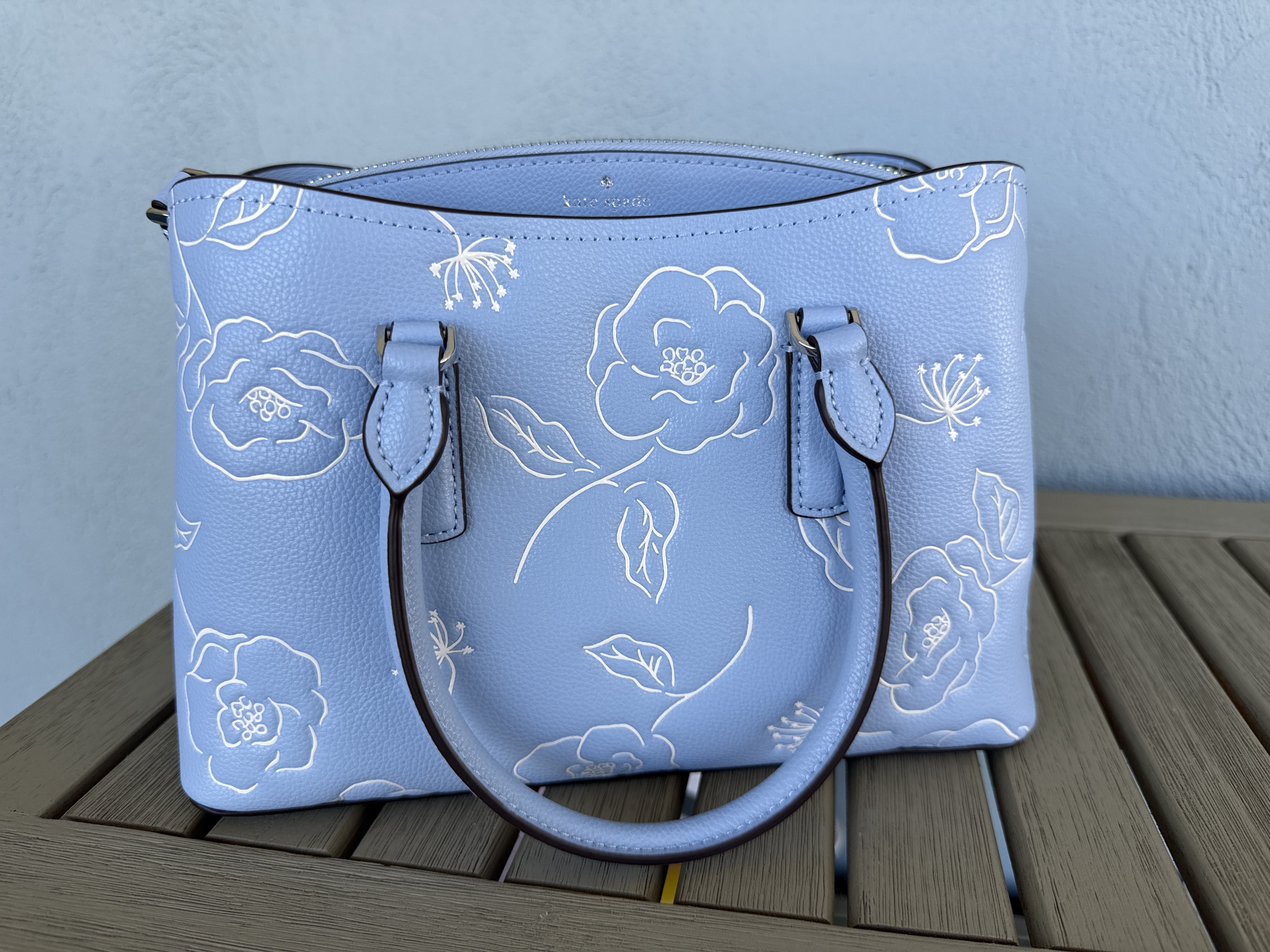 Thompson Street Floral Small Satchel Bag | Kate Spade Outlet
