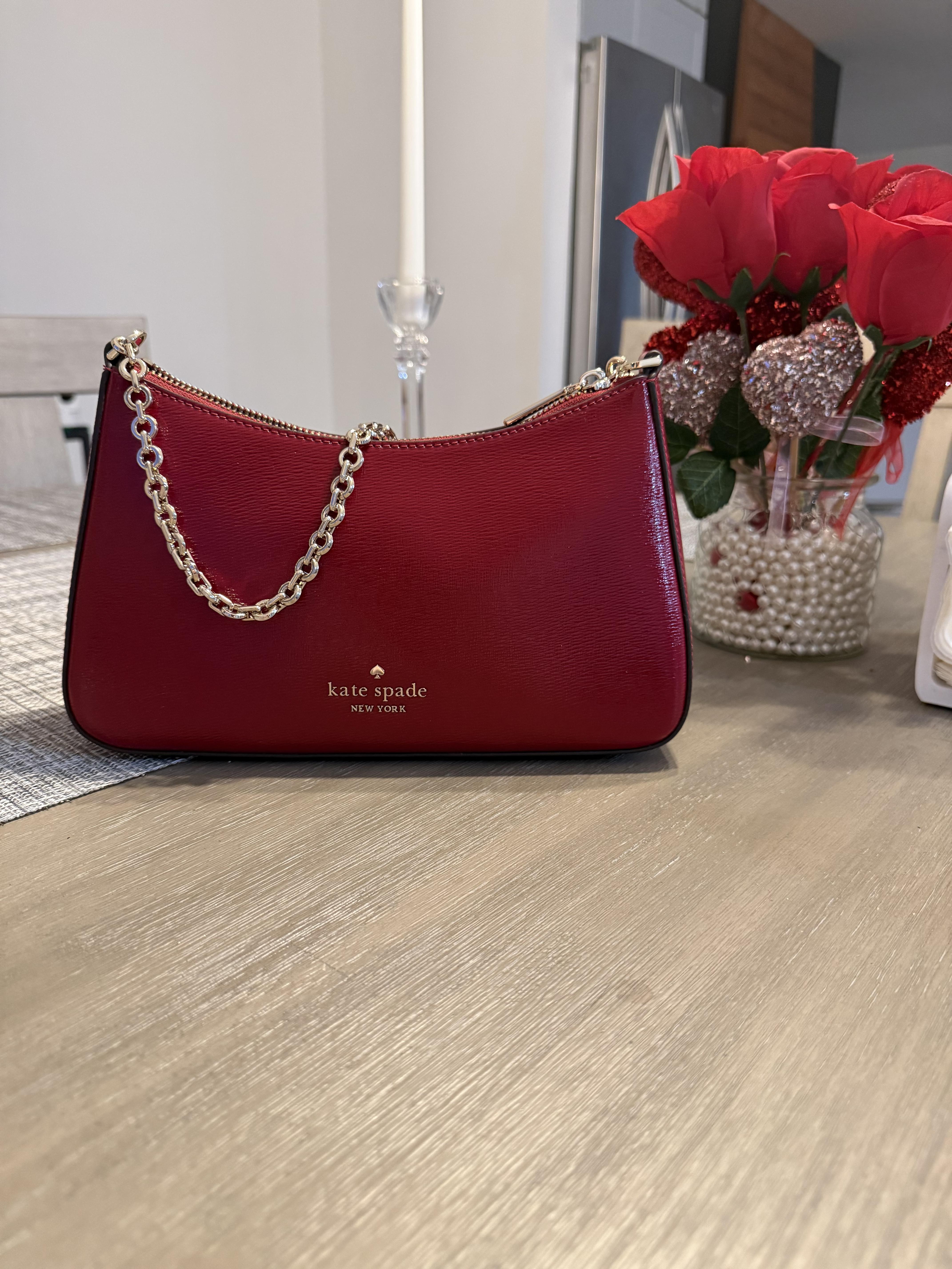 Margot Textured Leather Shoulder Bag | Kate Spade Outlet