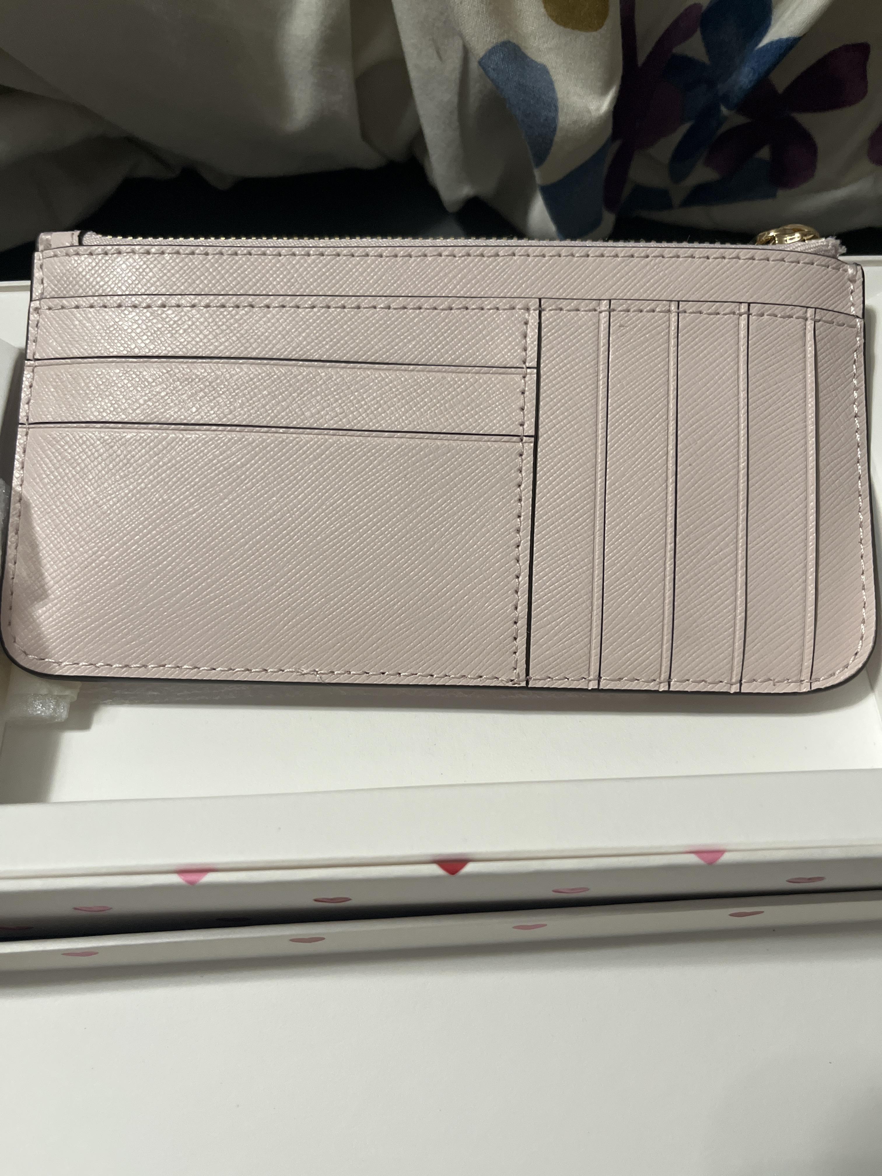 Boxed Madison Heart Studs Large Slim Card Holder | Kate