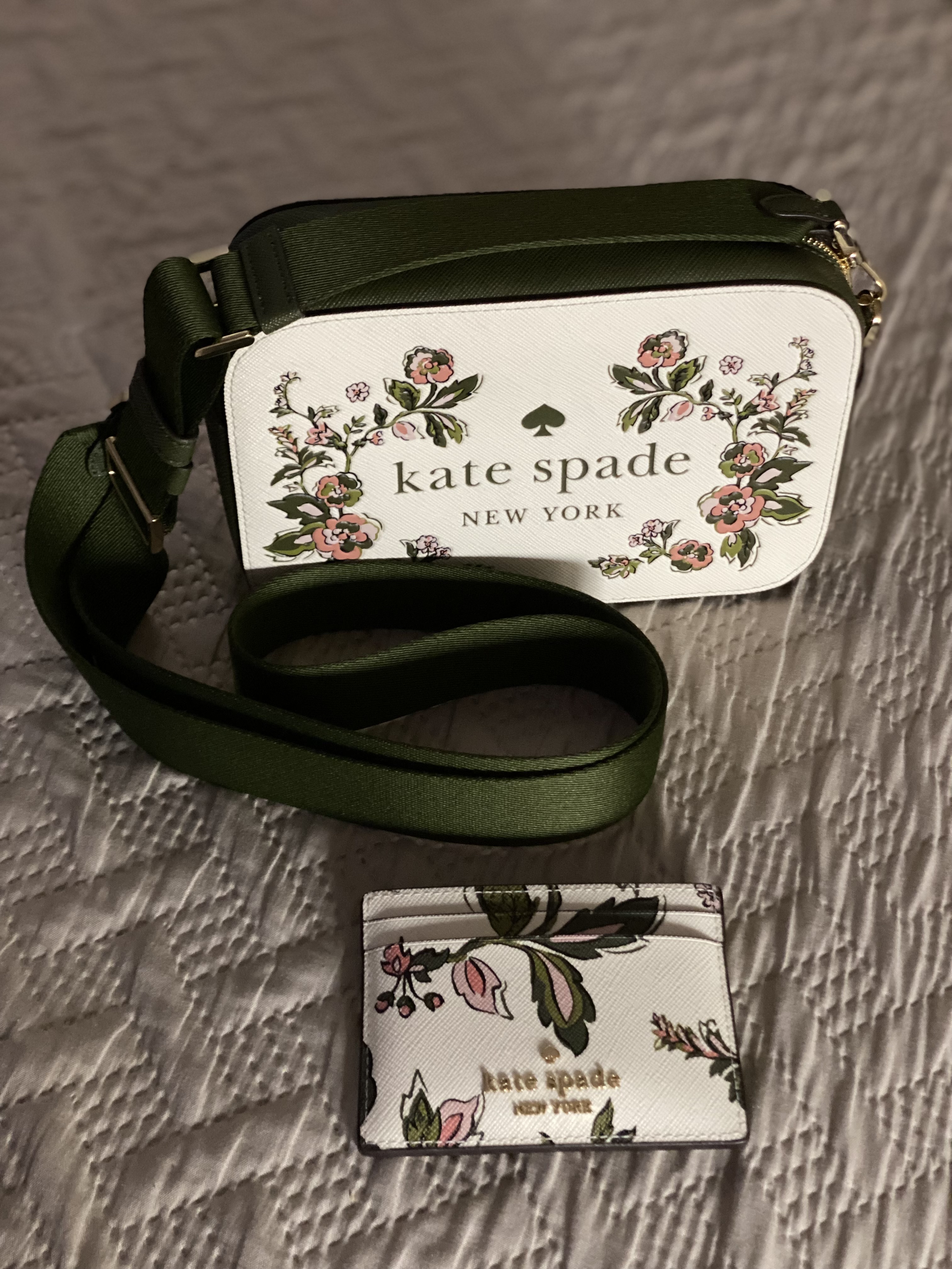 カードケース・名刺入れ Kate Spade Madison Floral Small Slim Card Holder KL863 Madison Floral Small Slim Card Holder | Kate Spade Outlet