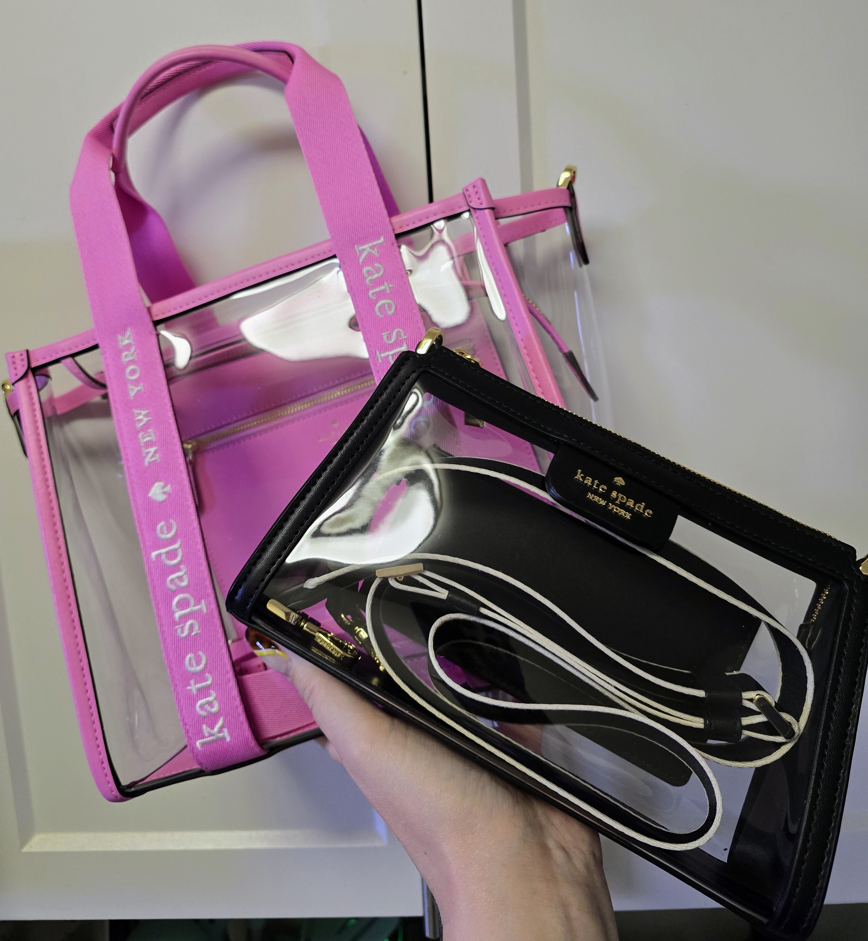 【Kate Spade】Clare Clear Small Crossbody ◆国内発送◆ Clare Clear Small Crossbody | Kate Spade Outlet