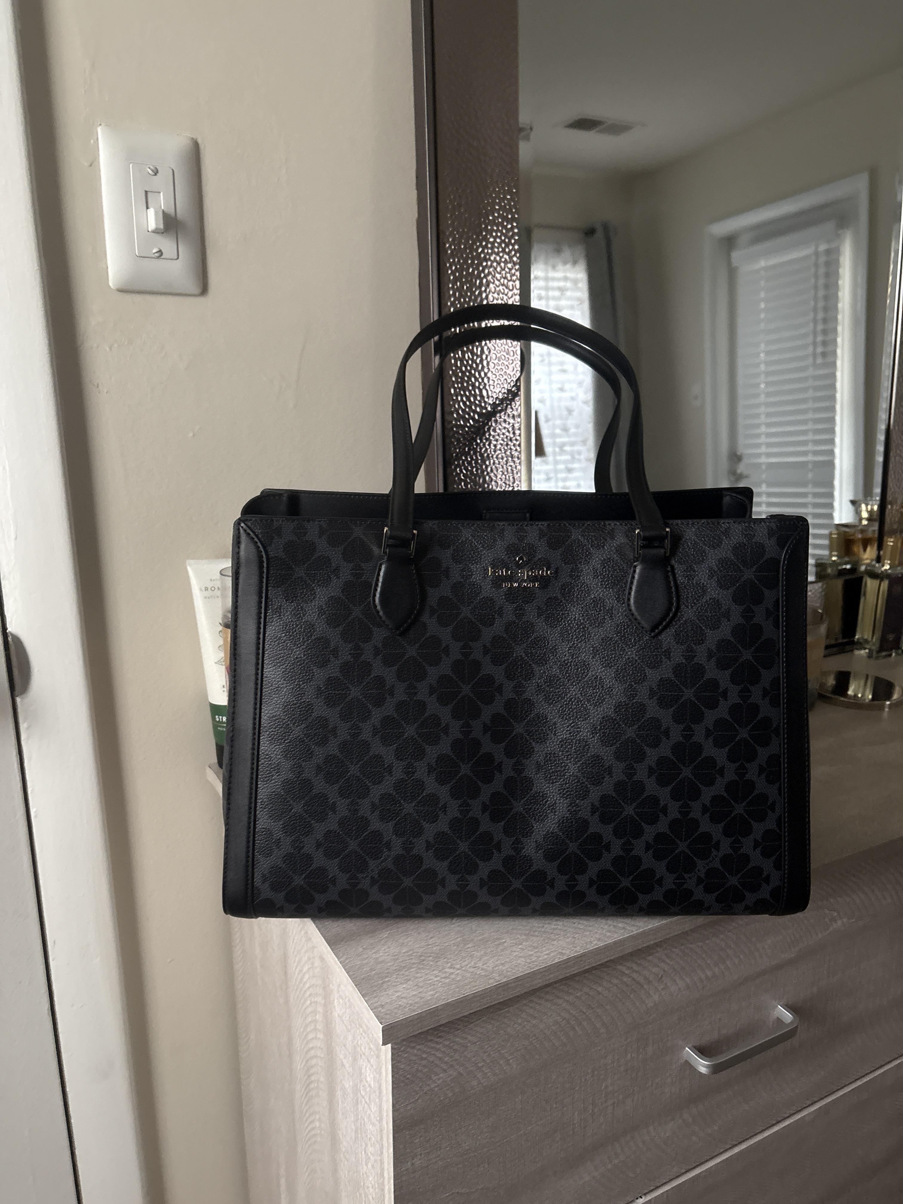 Signature Spade Flower East West Large Laptop Tote | Kate Spade Outlet