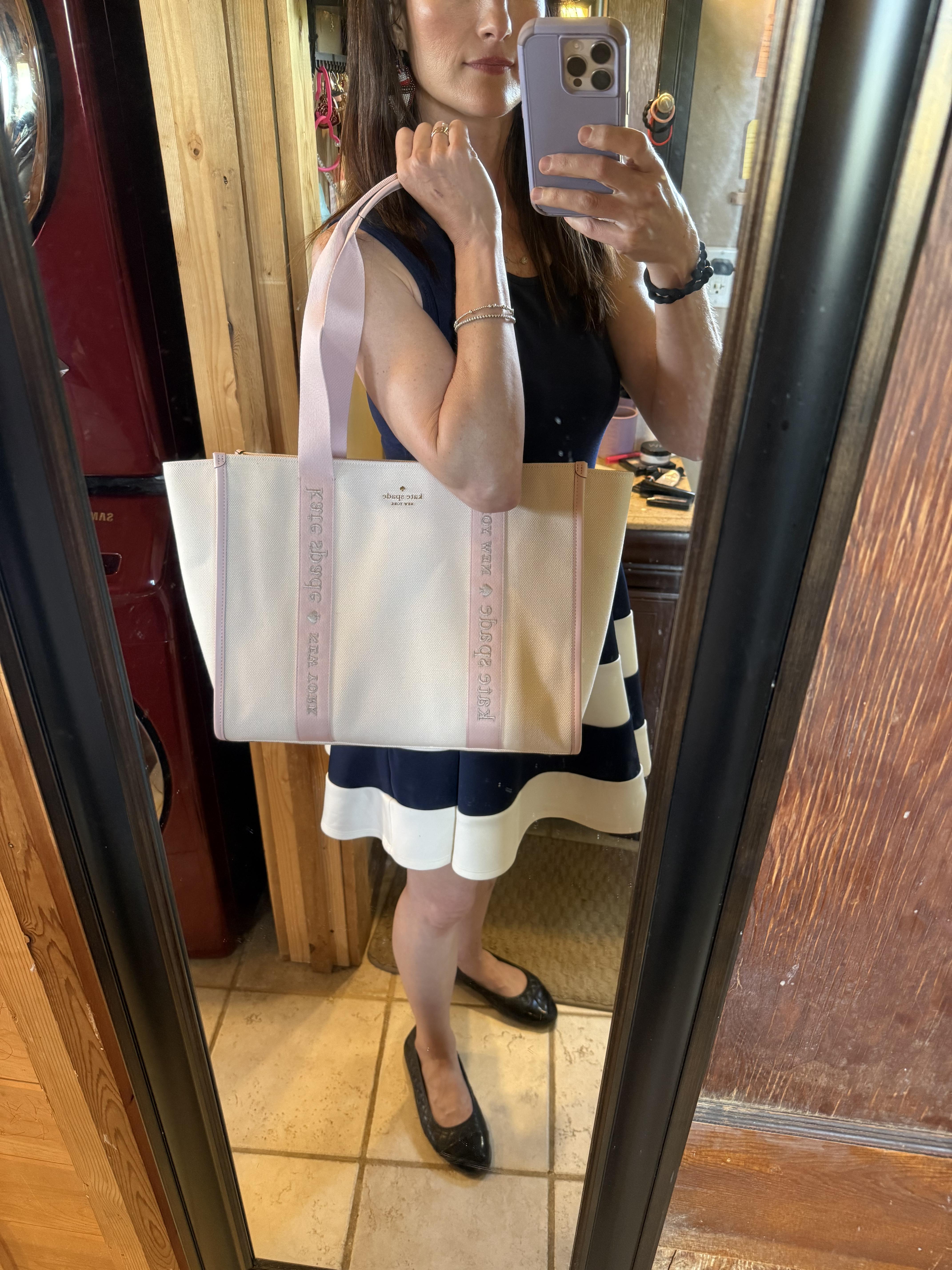 Kip Canvas Small Tote | Kate Spade Outlet