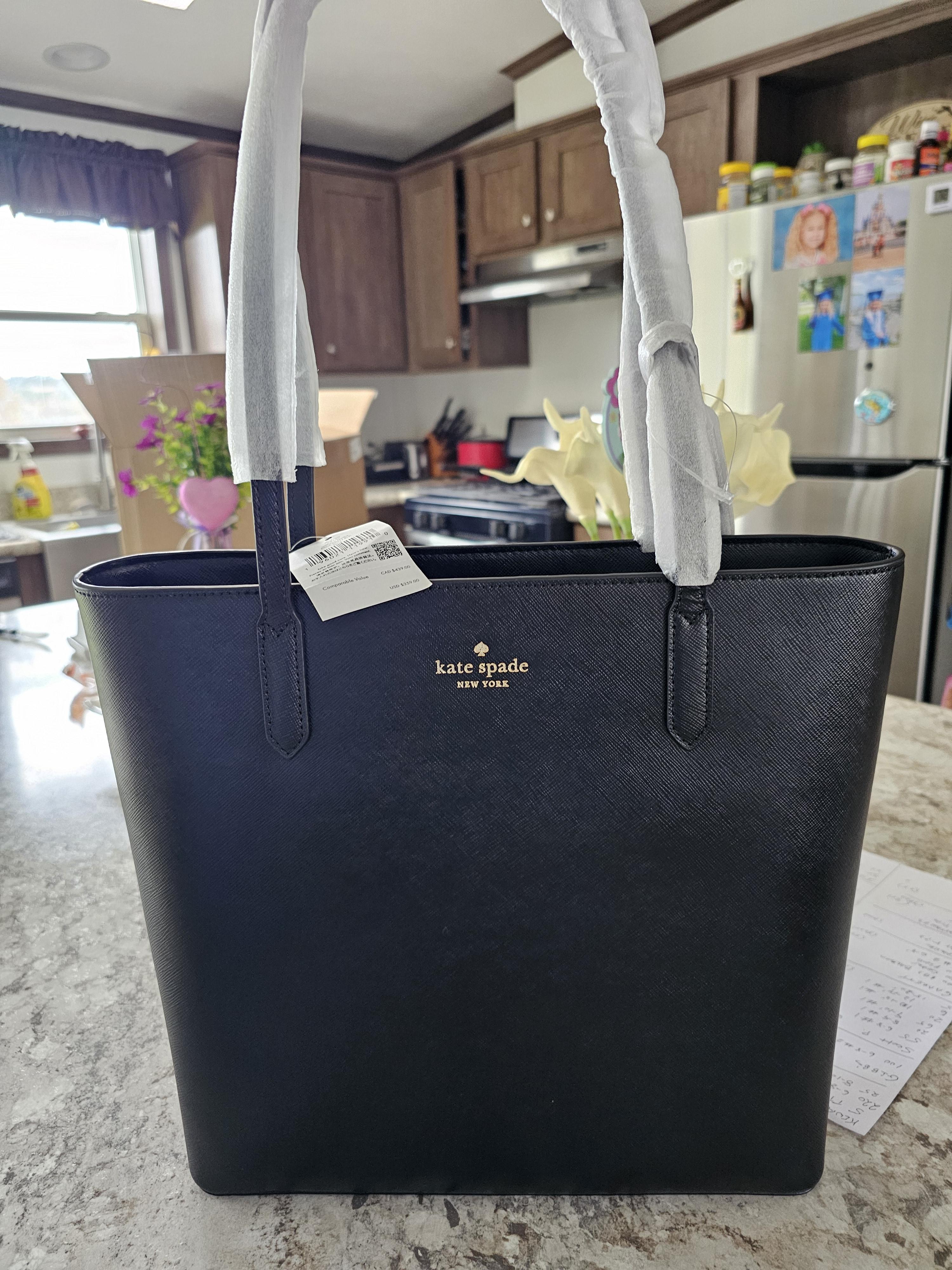 特別価格Kate Spade New York Jana Tote in Saffiano Leather Black (Handbag ONLY)並行輸入 Kate Spade New York Jana Foliage マルチカラー ラージ コンチネンタル ジップ ウォレット, マルチ, 2XL,  大きな財布