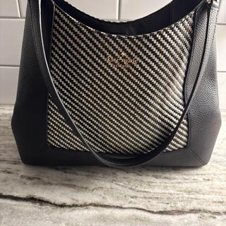Lena Straw Triple Compartment Shoulder Bag | Kate Spade Outlet