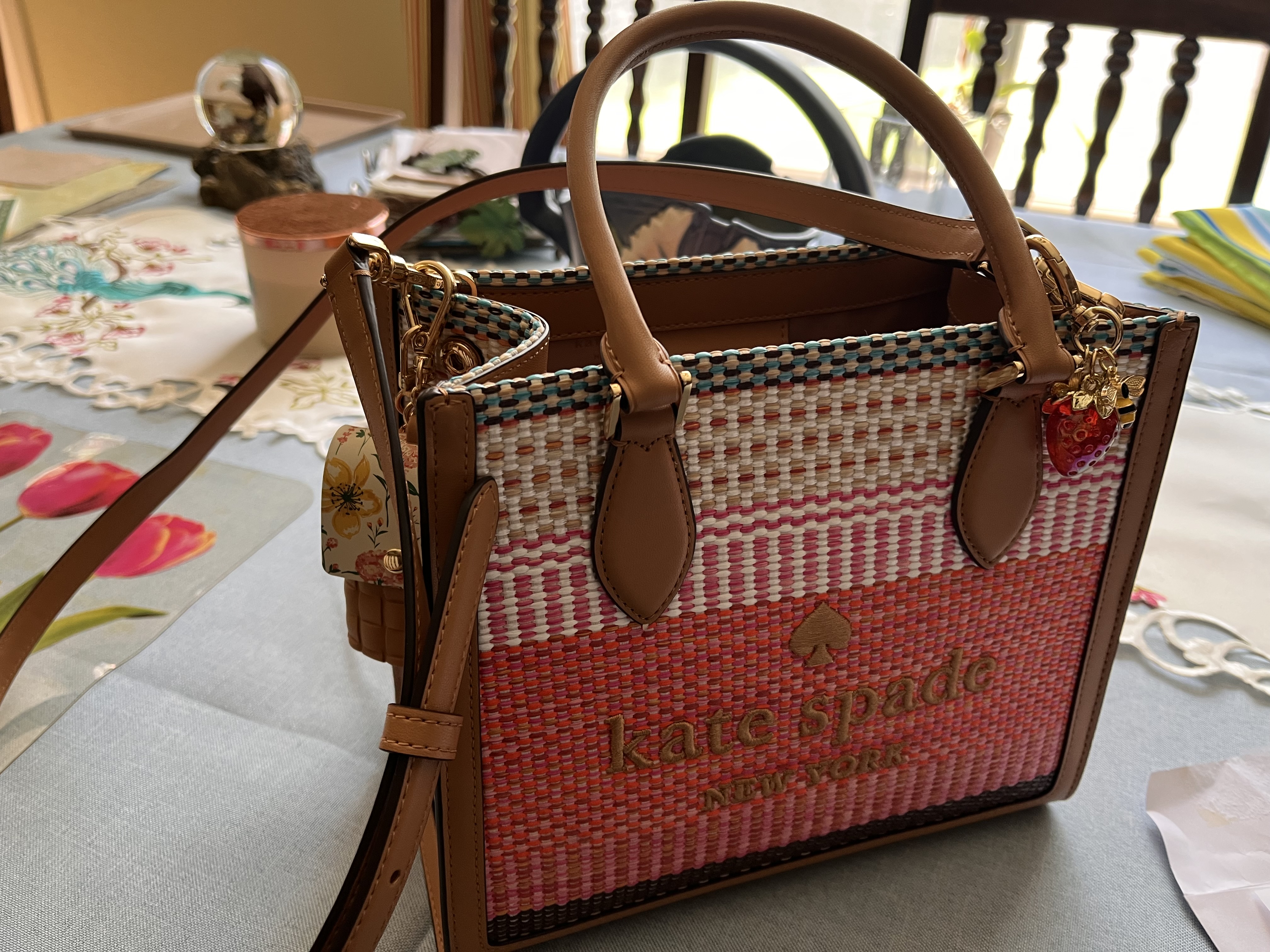 Kate Spade★Ellie Straw Small Tote かごバッグ トートバッグ Ellie Straw Small Tote | Kate Spade Outlet