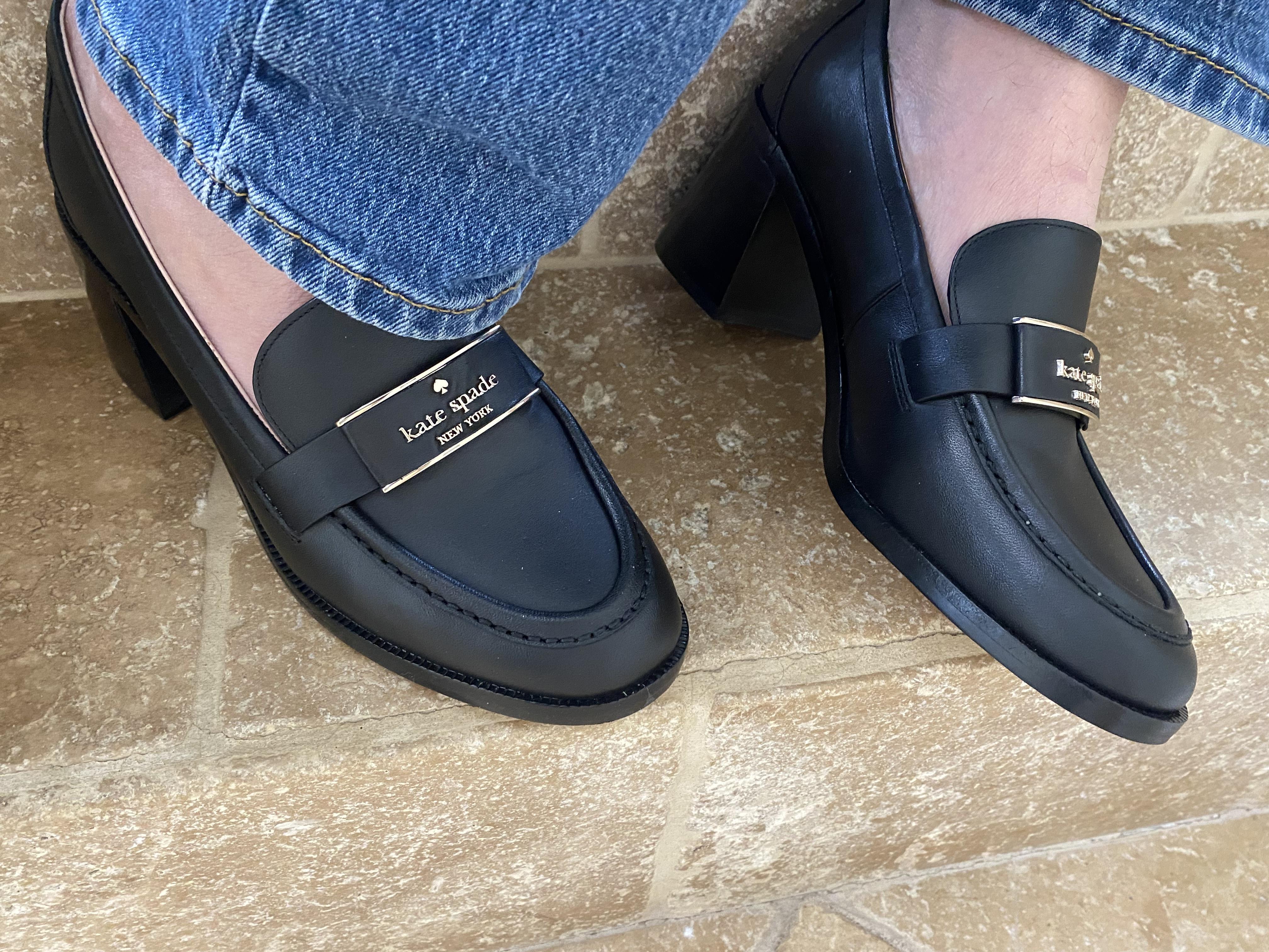 Quinn Heeled Loafer | Kate Spade Outlet