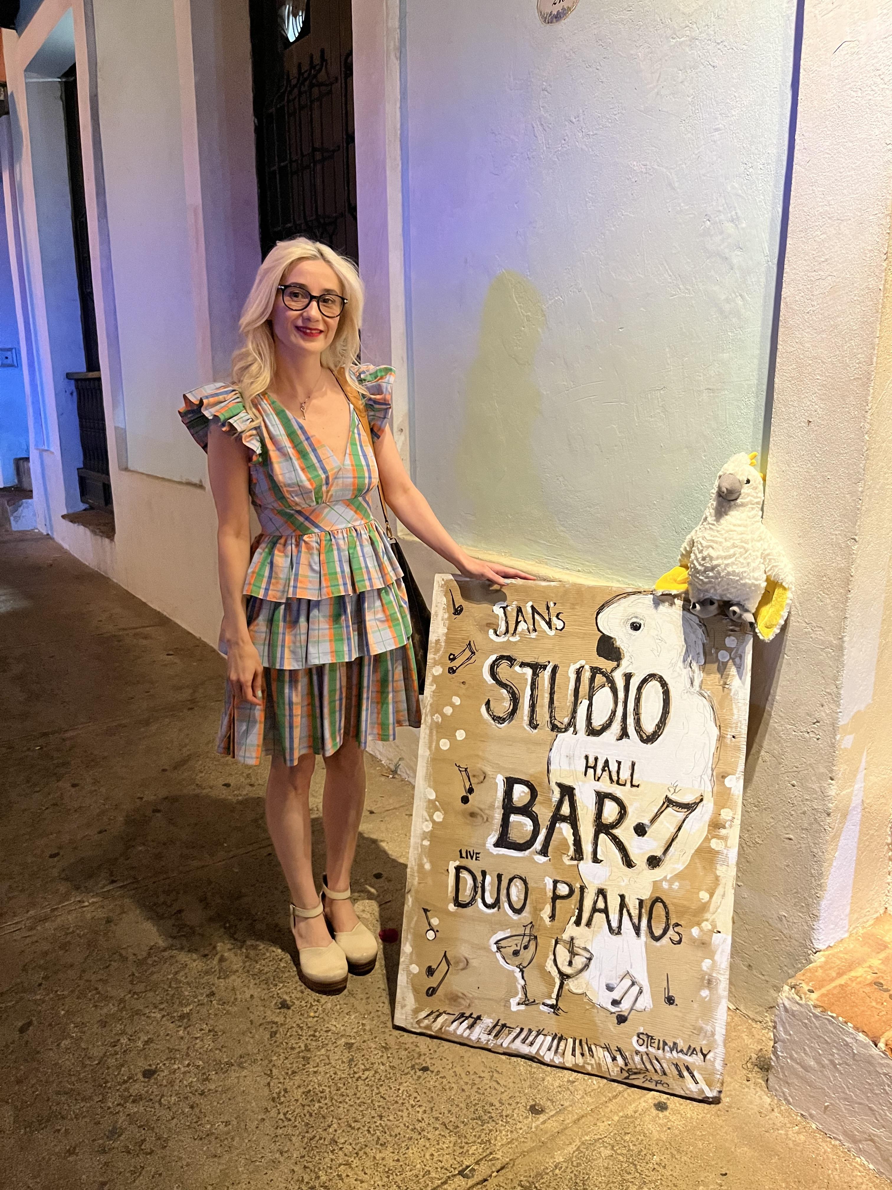 【katespade】マドラス・ティアード・コットン・ミニドレス kate spade new york Sunshine Madras Tiered Cotton Minidress