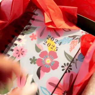 Safari Floral 2024 25 17 Month Medium Planner | Kate Spade Outlet