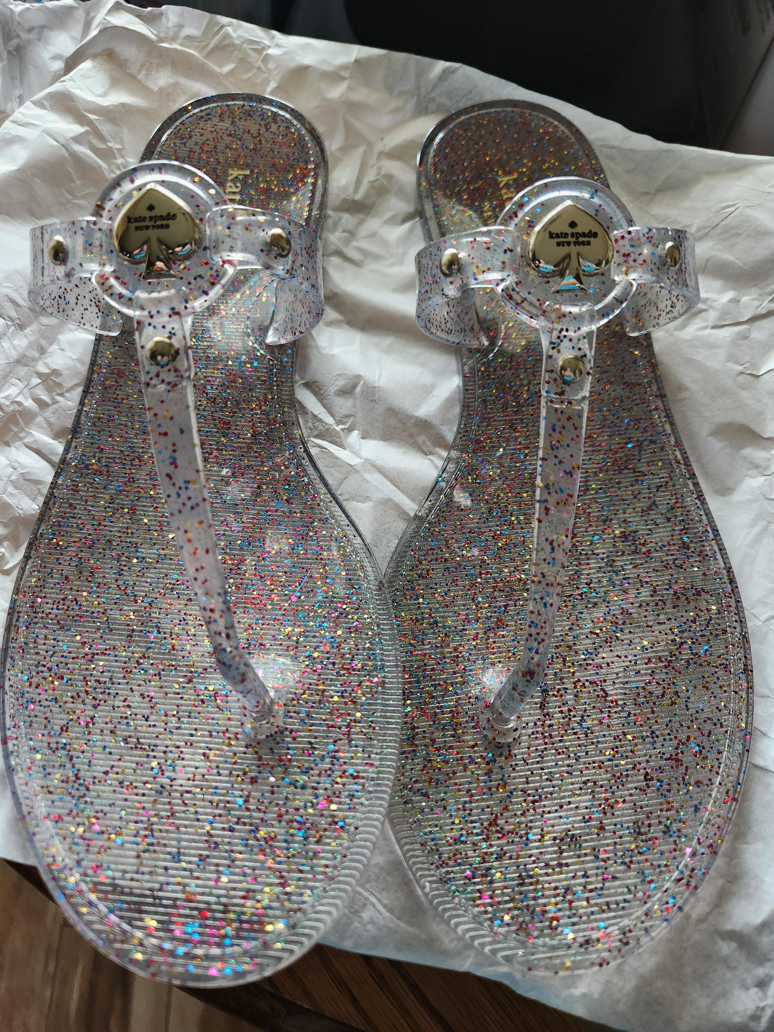 Kendall Jelly T Strap Sandal | Kate Spade Outlet