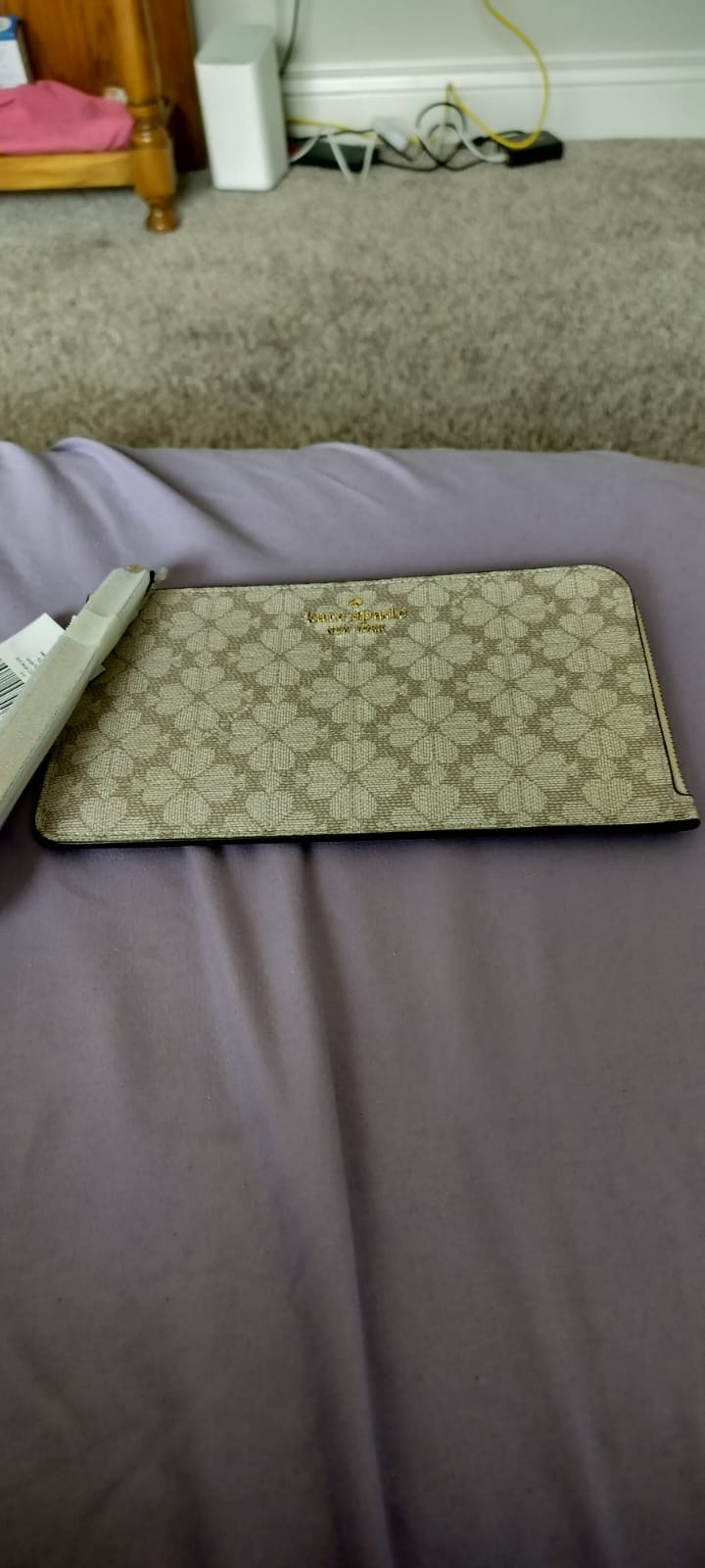 Lucy Spade Flower Wristlet | Kate Spade Outlet