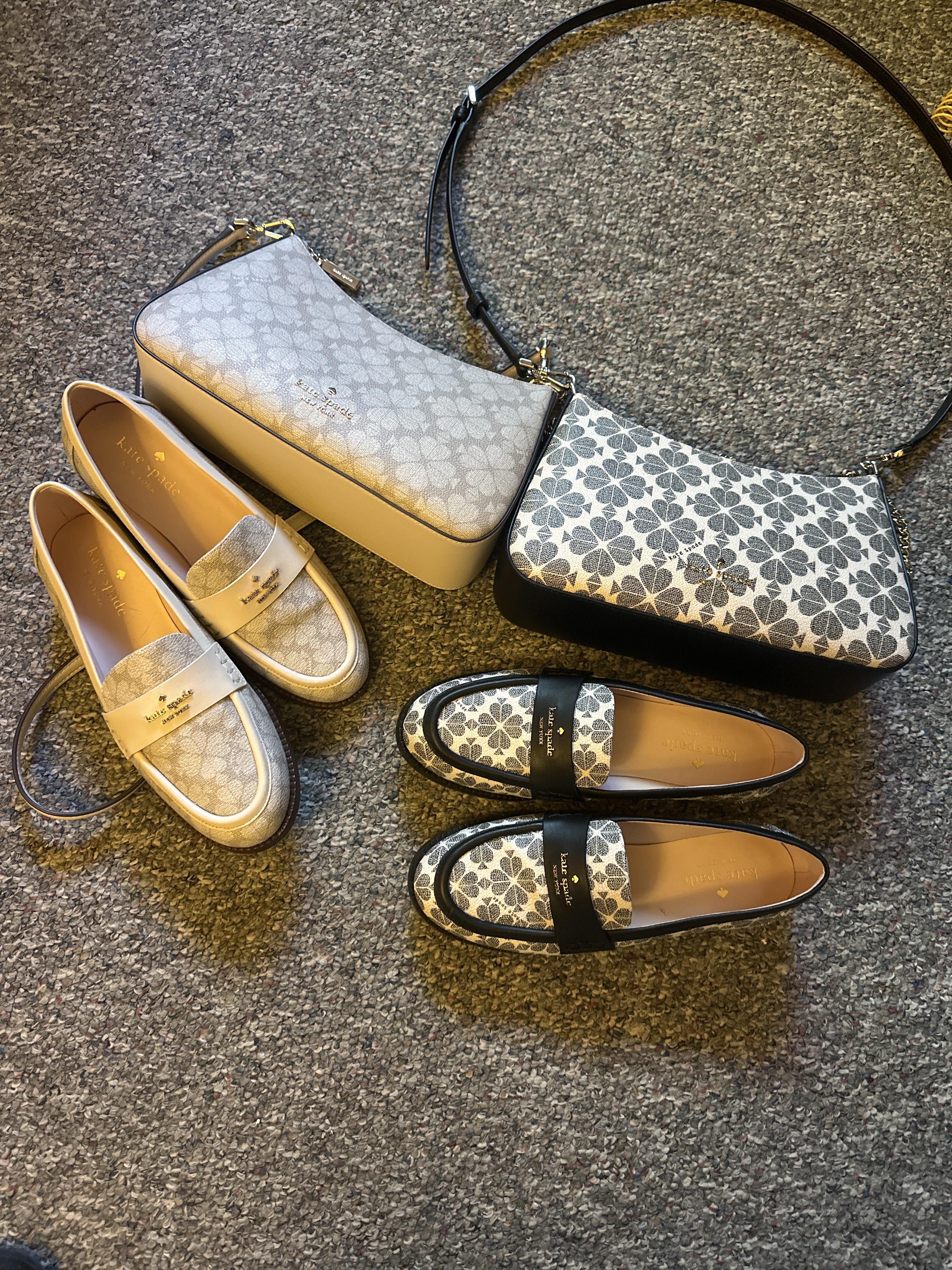 kate spade Hot Fudge color Flower Stud Moccasins Currently craving: hot fudge. It main image 2