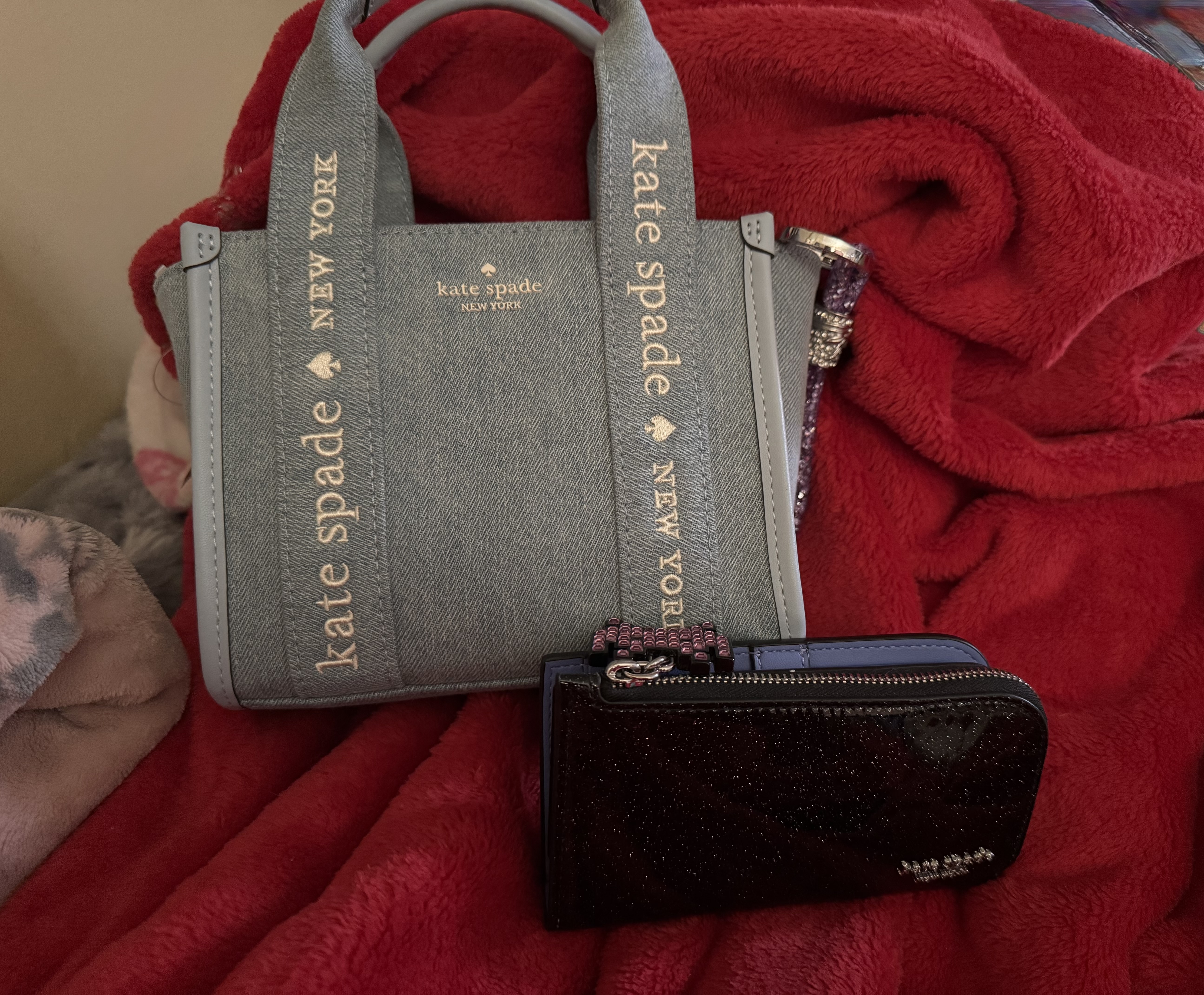 Kip Denim Mini Tote | Kate Spade Outlet