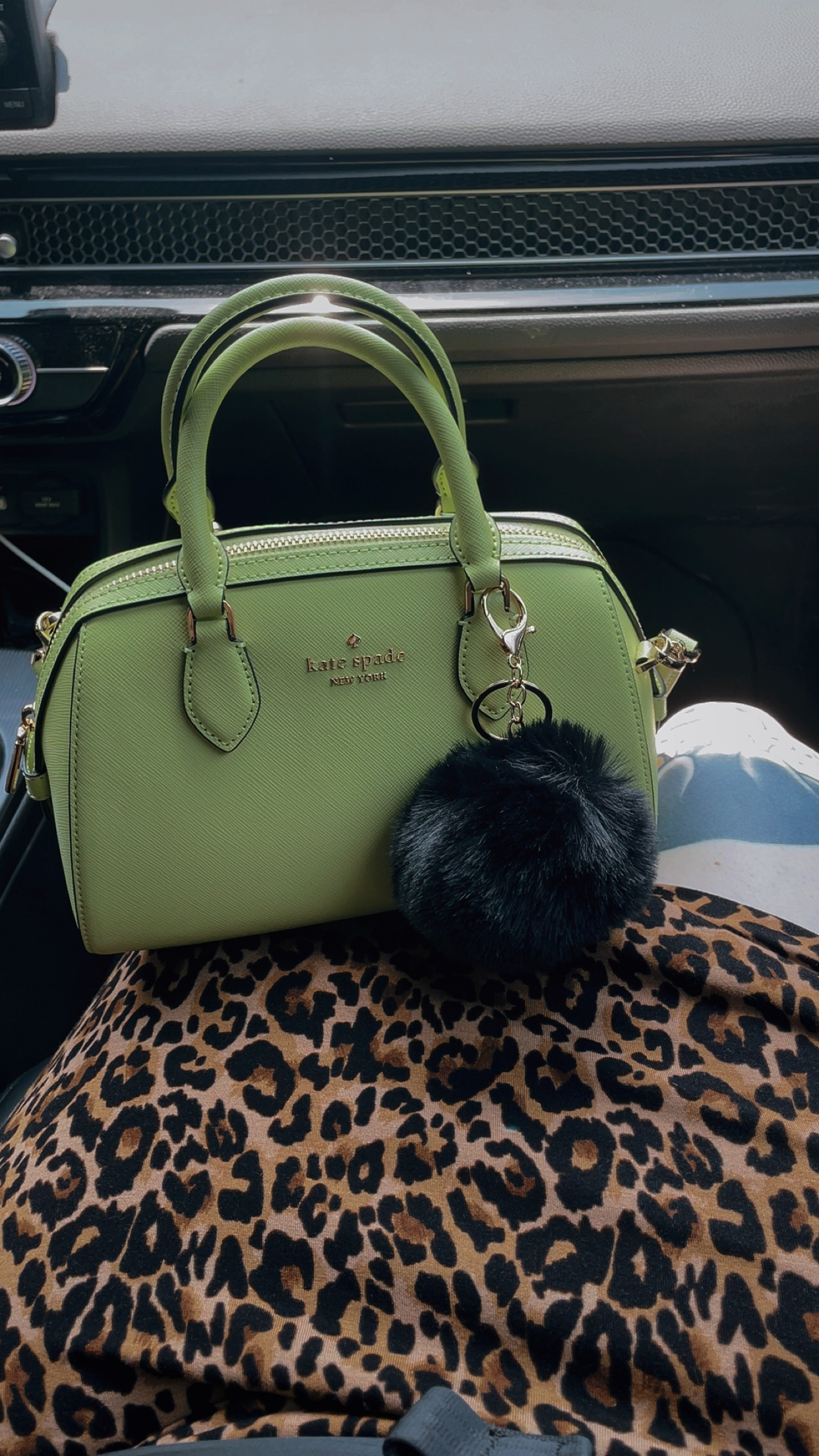 Madison Saffiano Leather Small Duffle Crossbody | Kate Spade