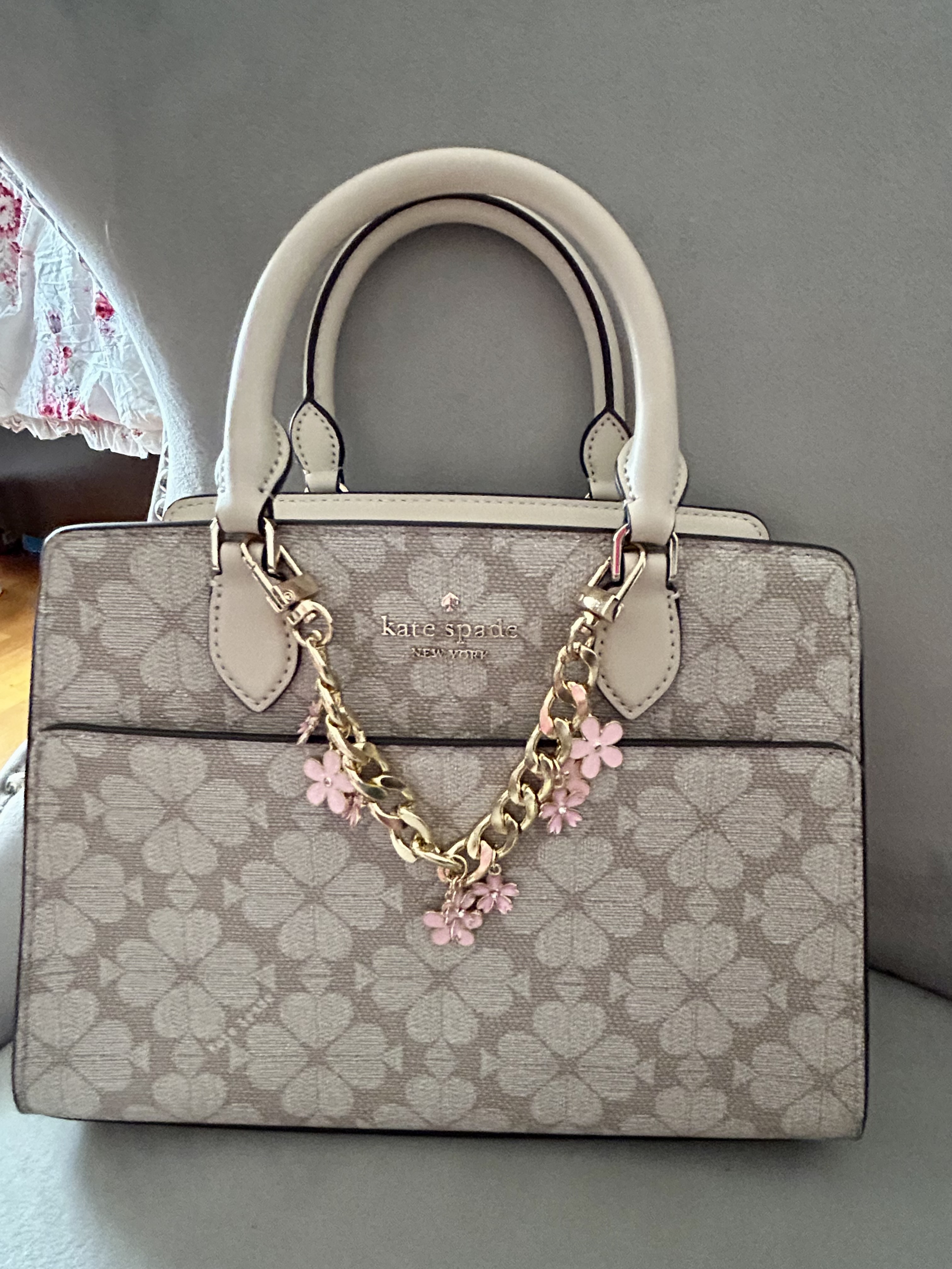 Signature Spade Flower Small Satchel | Kate Spade Outlet