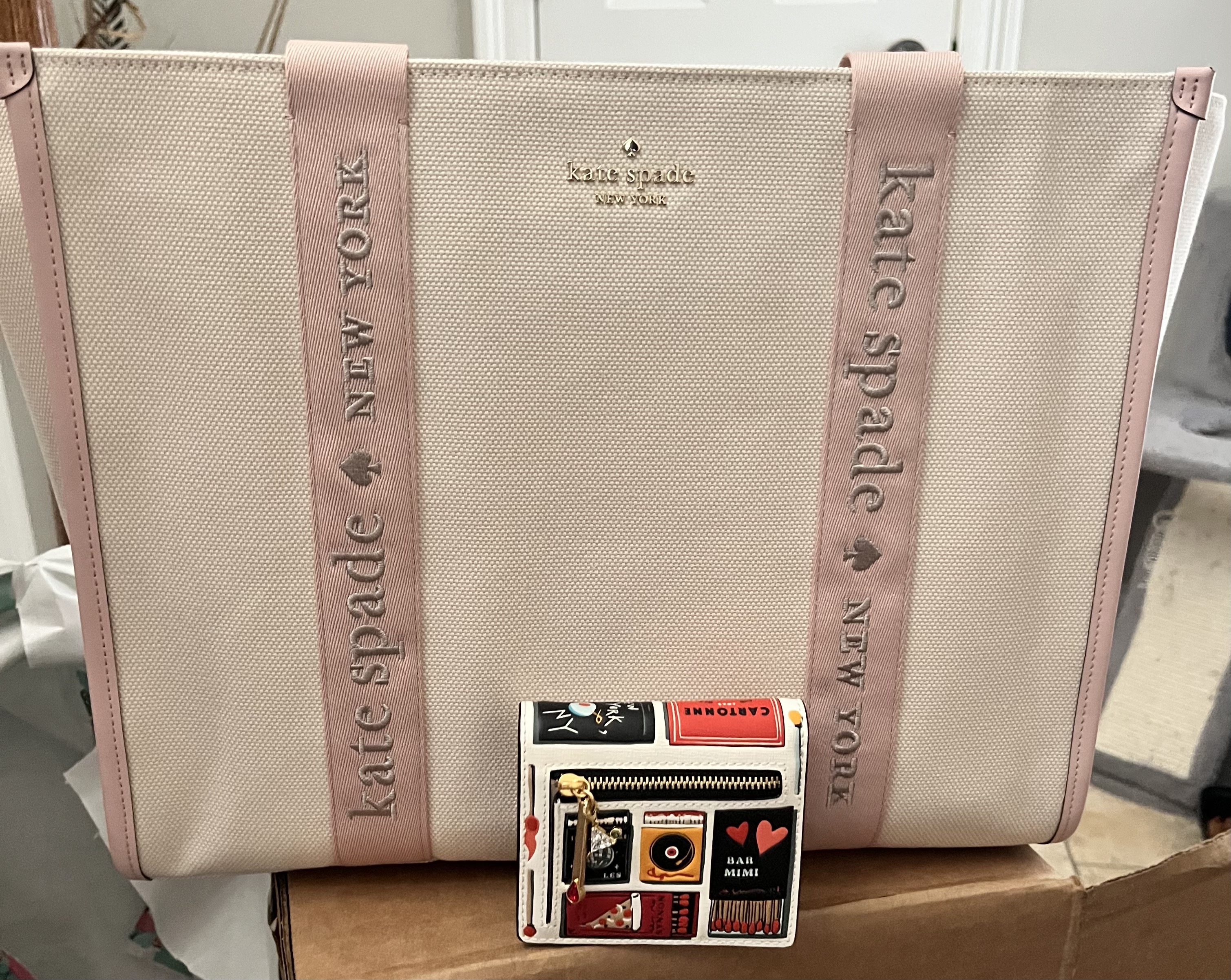 Kip Zebra Cargo Large Tote Bag | Kate Spade Outlet