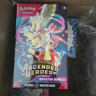 Pokmon TCG: Mega Evolution-Ascended Heroes Booster Bundle (6 Packs) |  Pokmon Center UK Official Site