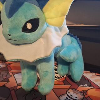 NWT Pokemon Sleeping Vaporeon Plush