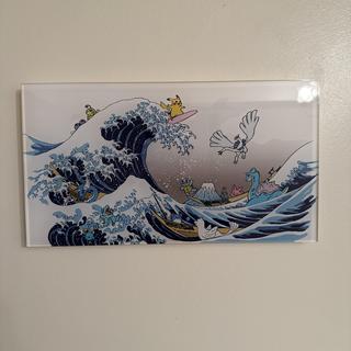 Great Wave Pikachu & Friends Wall Art & Dive Ball Bundle | Pokémon