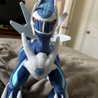 Peluche Original De Pokémon Center: Dialga De La Gen 4 – Tamaño Fit Ideal Para Coleccionistas