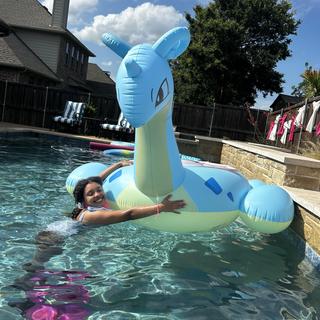 Porte-gobelet Gonflable Pokémon Center, Personnage Lapras, Bleu, Neuf 2021