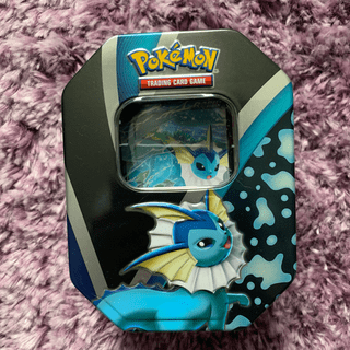 Pokmon TCG: Eevee Evolutions Tin (Vaporeon V) | Pokmon Center Canada Official Site Pokmon TCG: Eevee Evolutions Tin (Vaporeon V) | Pokmon Center Canada Official Site