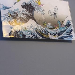 Great Wave Pikachu & Friends Wall Art | Pokémon Center Official Site