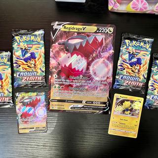 pokemon trading card game crown zenith collection regidrago v Amazon.com: Pokemon Regidrago V Crown Zenith Collection