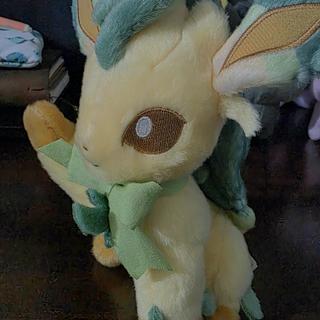 Eevee Collection: Leafeon Plush - 8 In. | Pokémon Center Official Site