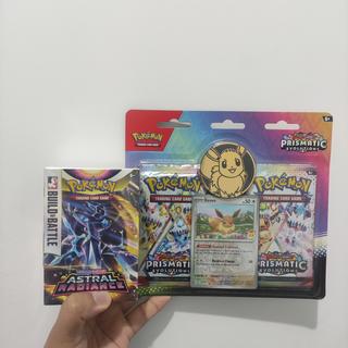 prismatic evolutions eevee pokemon day promo card blister pack Pokémon Prismatic Evolutions Binder Collection | Scarlet & Violet